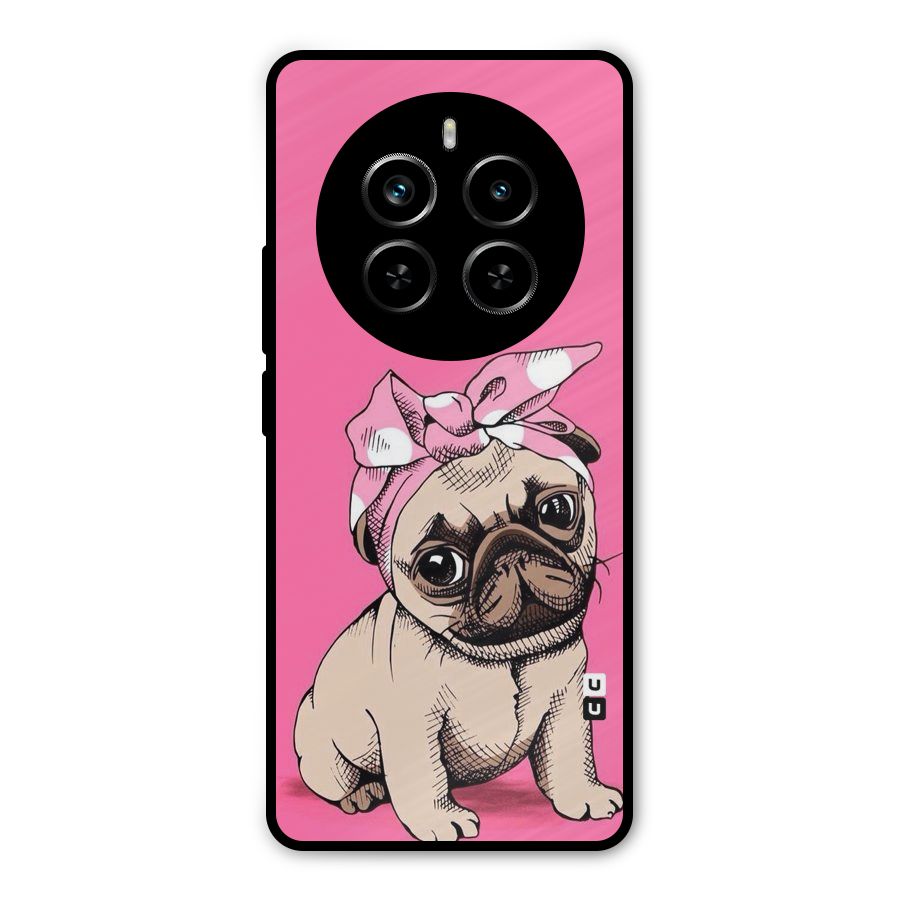 Ribbon Doggo Metal Back Case for Realme P1 Pro