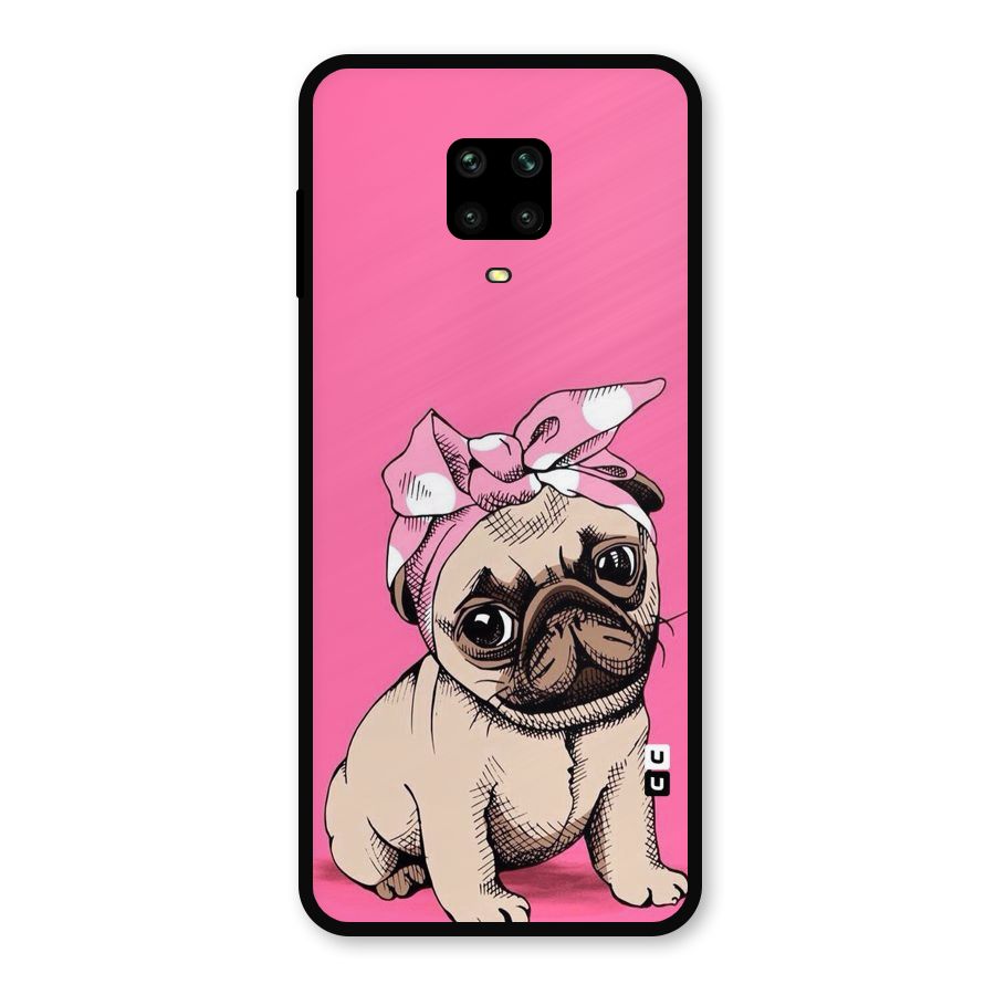 Ribbon Doggo Metal Back Case for Redmi Note 10 Lite