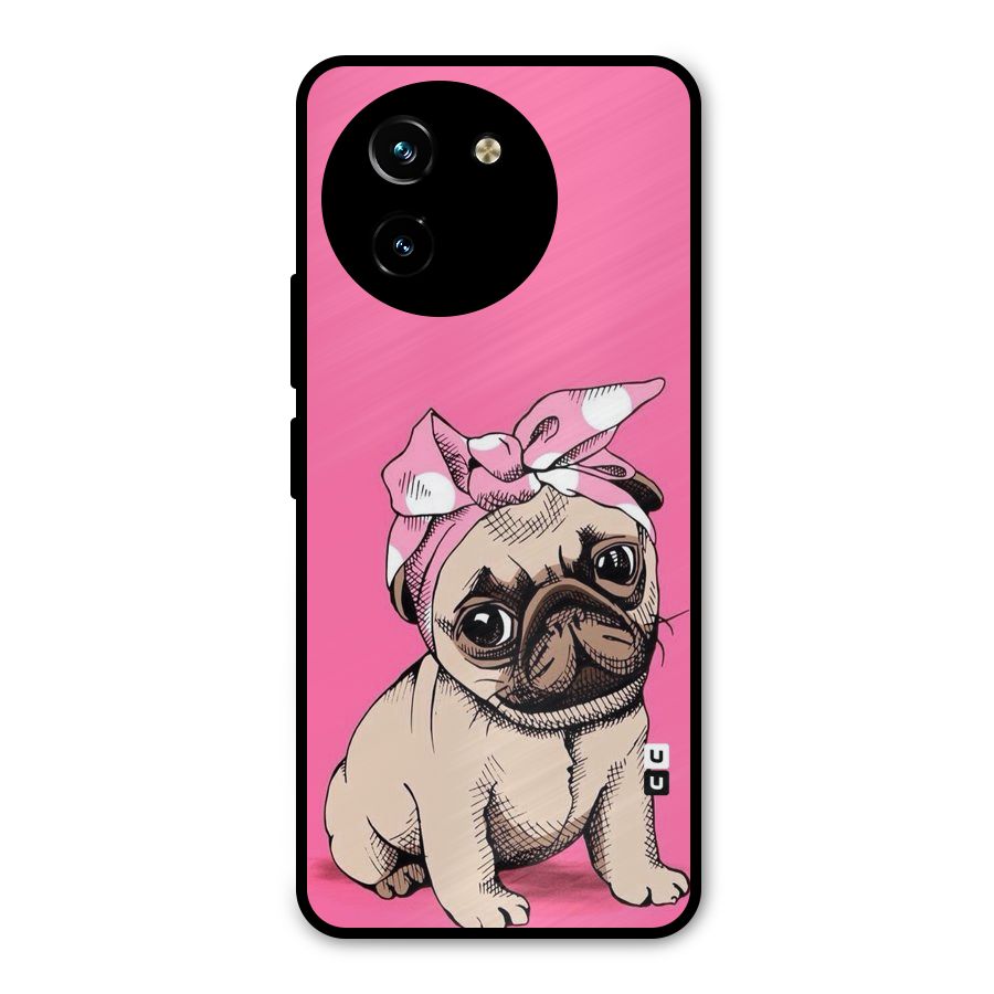 Ribbon Doggo Metal Back Case for Vivo T3x