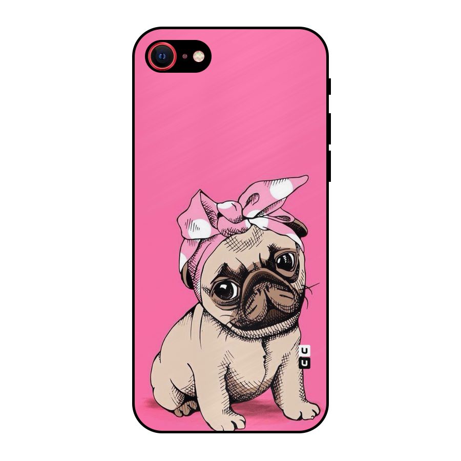 Ribbon Doggo Metal Back Case for iPhone SE 2022