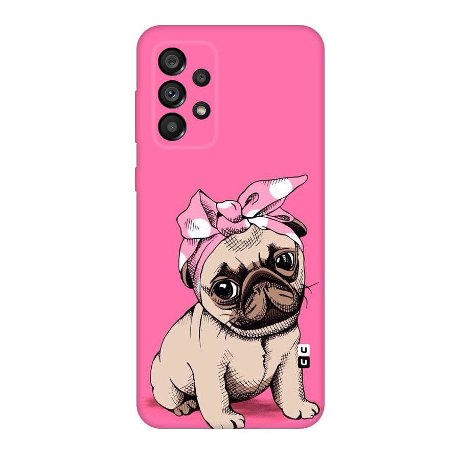 Ribbon Doggo Original Polycarbonate Back Case for Galaxy A73 5G