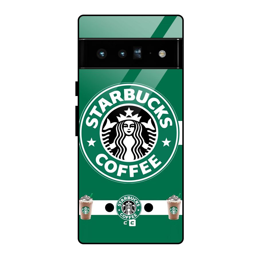 Ribbon StarBucks Glass Back Case for Google Pixel 6 Pro