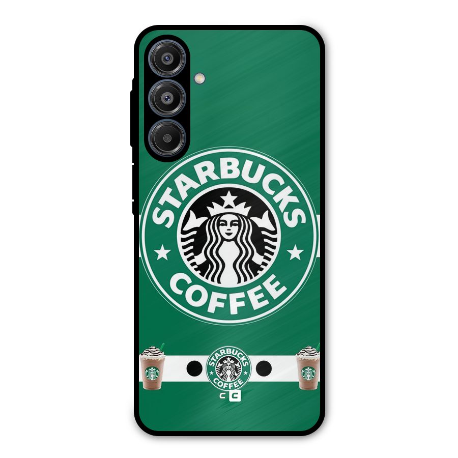 Ribbon StarBucks Metal Back Case for Galaxy A16 5G