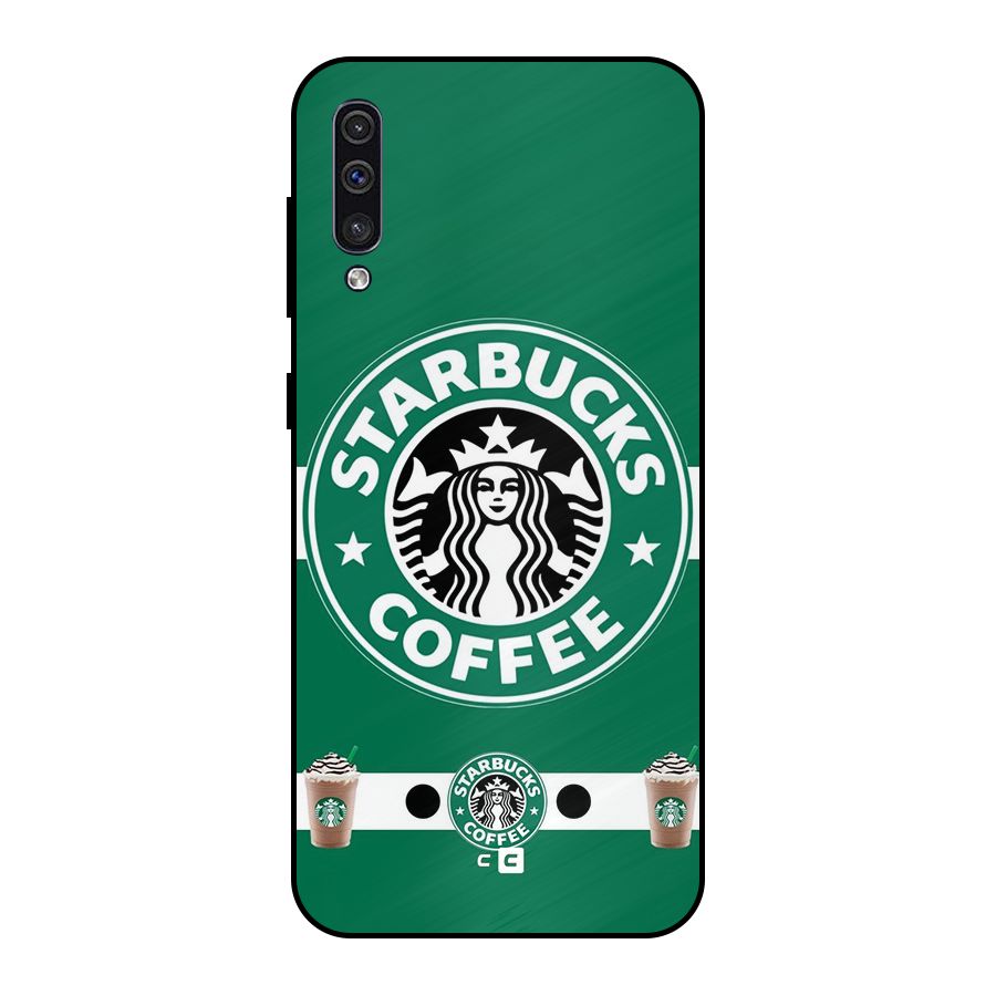 Ribbon StarBucks Metal Back Case for Galaxy A30s