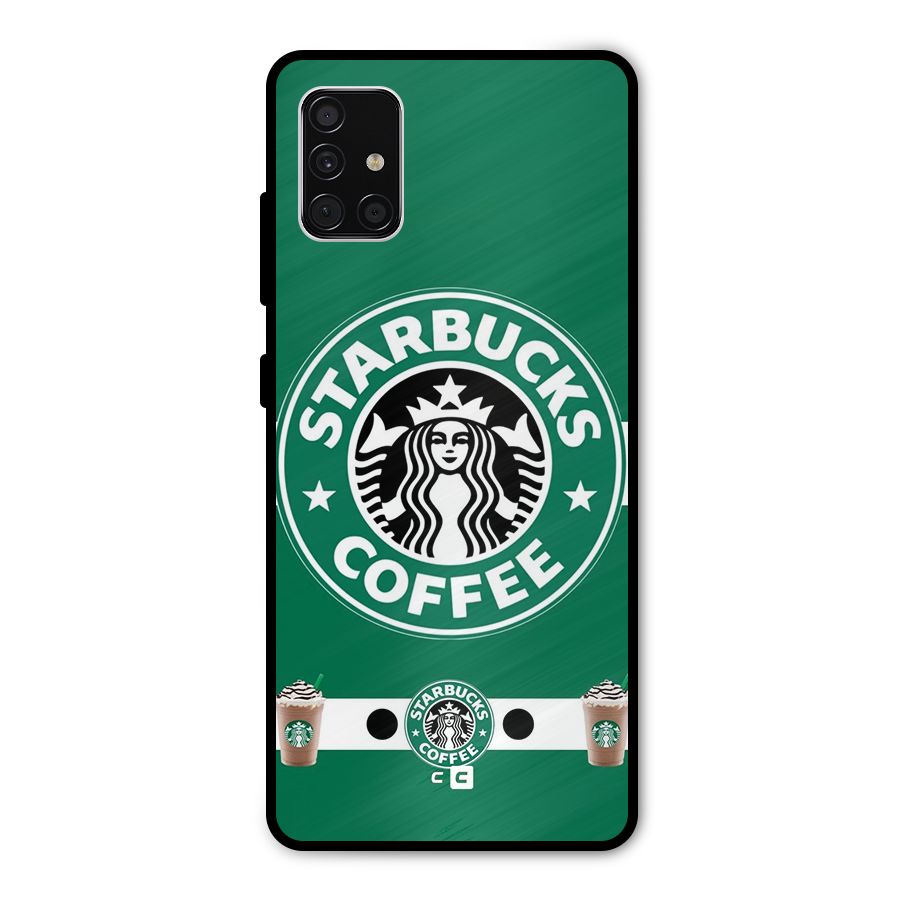 Ribbon StarBucks Metal Back Case for Galaxy A51