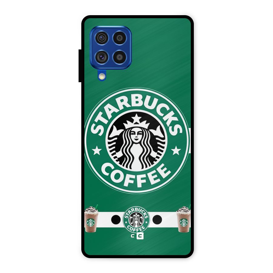 Ribbon StarBucks Metal Back Case for Galaxy F62
