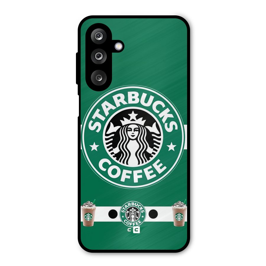 Ribbon StarBucks Metal Back Case for Galaxy M36