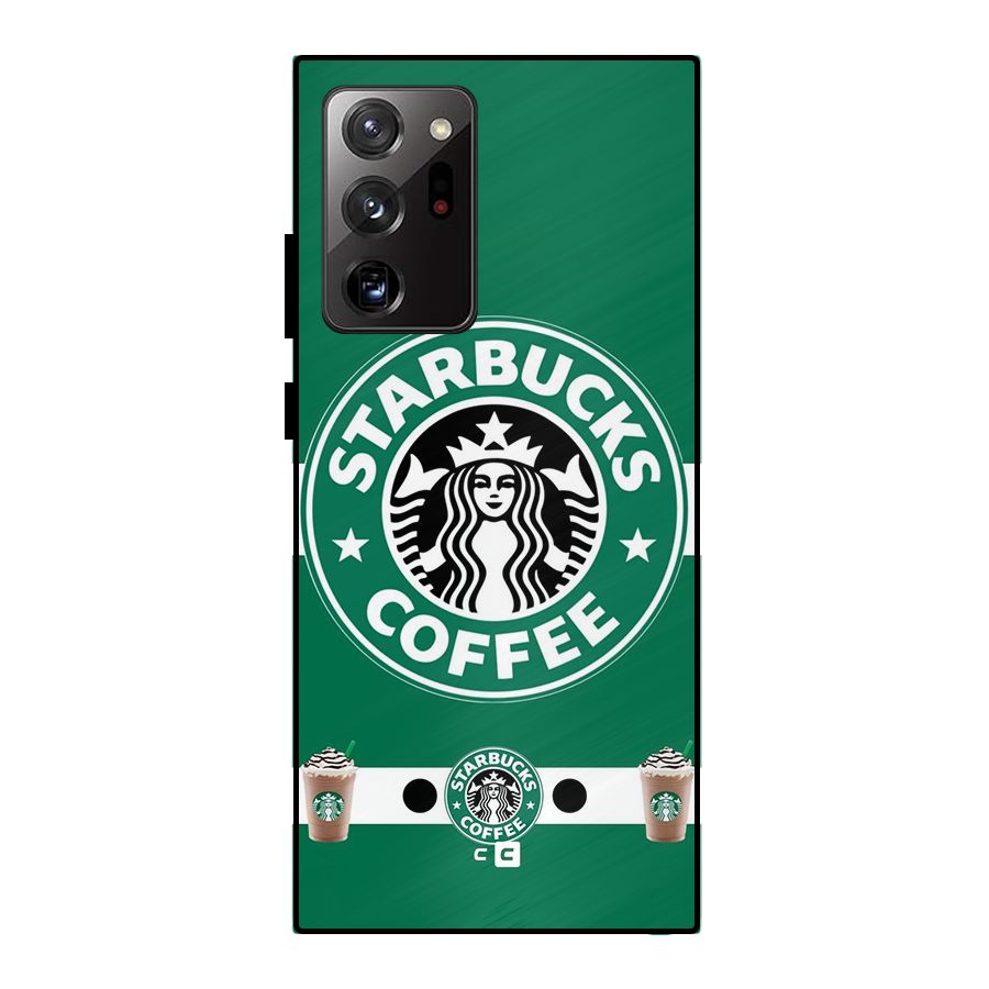 Ribbon StarBucks Metal Back Case for Galaxy Note 20 Ultra