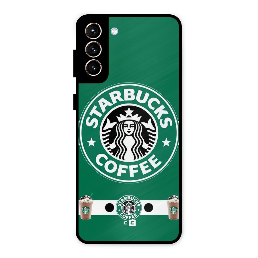Ribbon StarBucks Metal Back Case for Galaxy S21 Plus