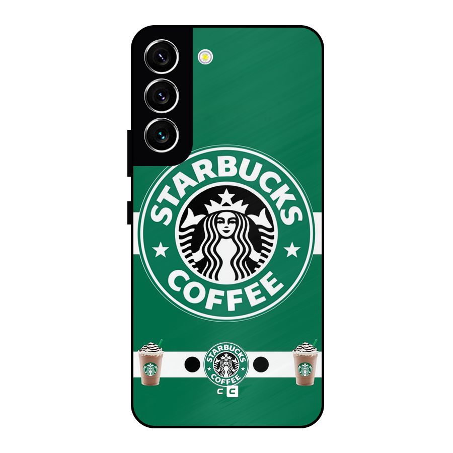 Ribbon StarBucks Metal Back Case for Galaxy S22 5G