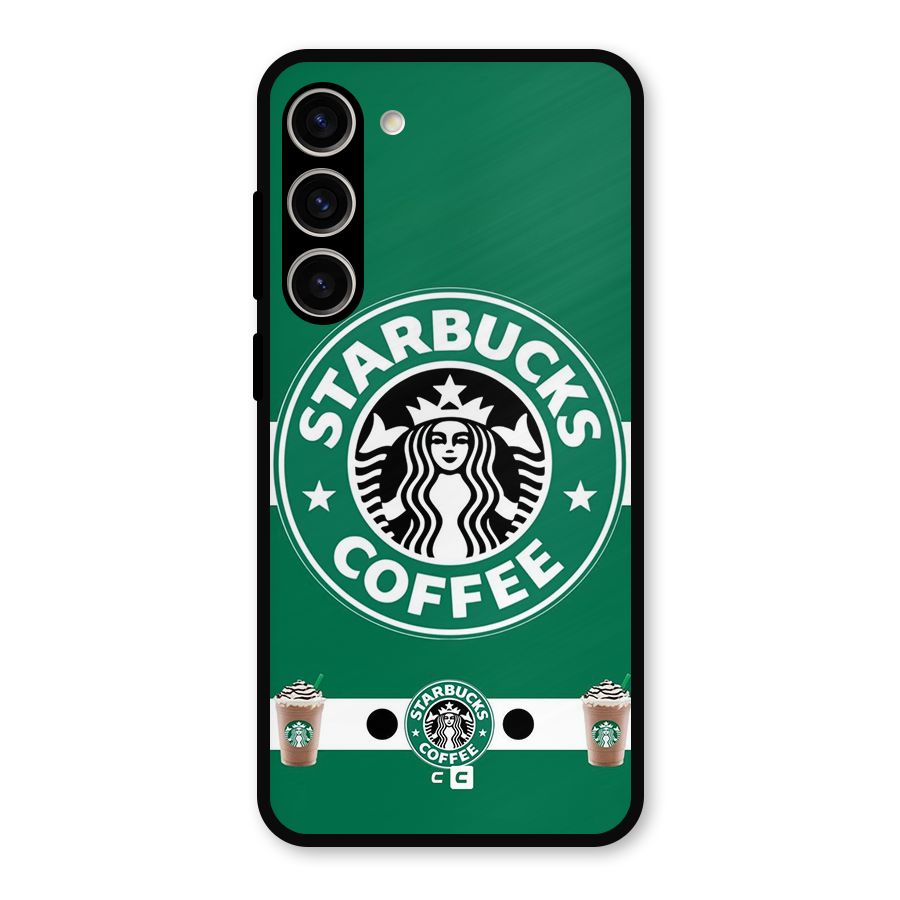 Ribbon StarBucks Metal Back Case for Galaxy S23 Plus