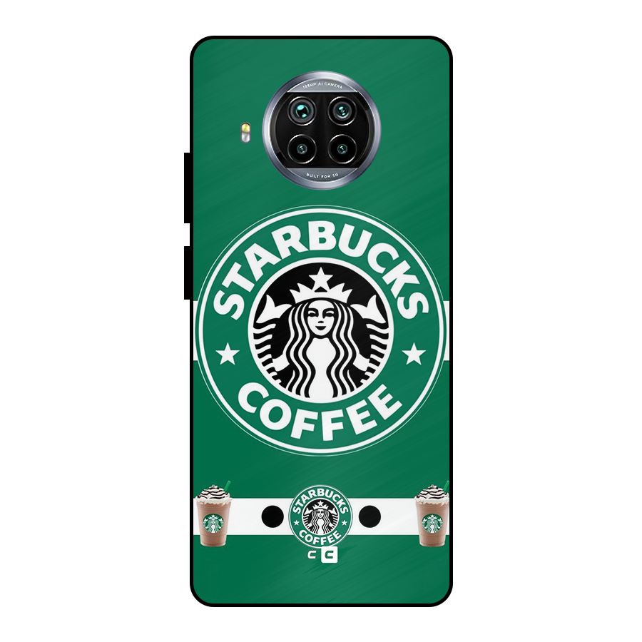 Ribbon StarBucks Metal Back Case for Mi 10i