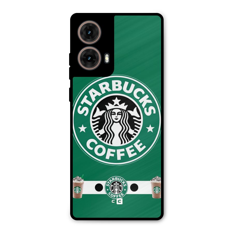 Ribbon StarBucks Metal Back Case for Moto G85