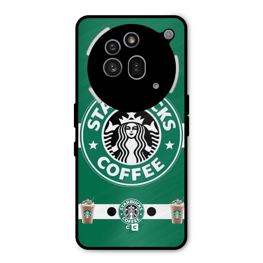 Ribbon StarBucks Metal Back Case for Nothing Phone 3a Pro