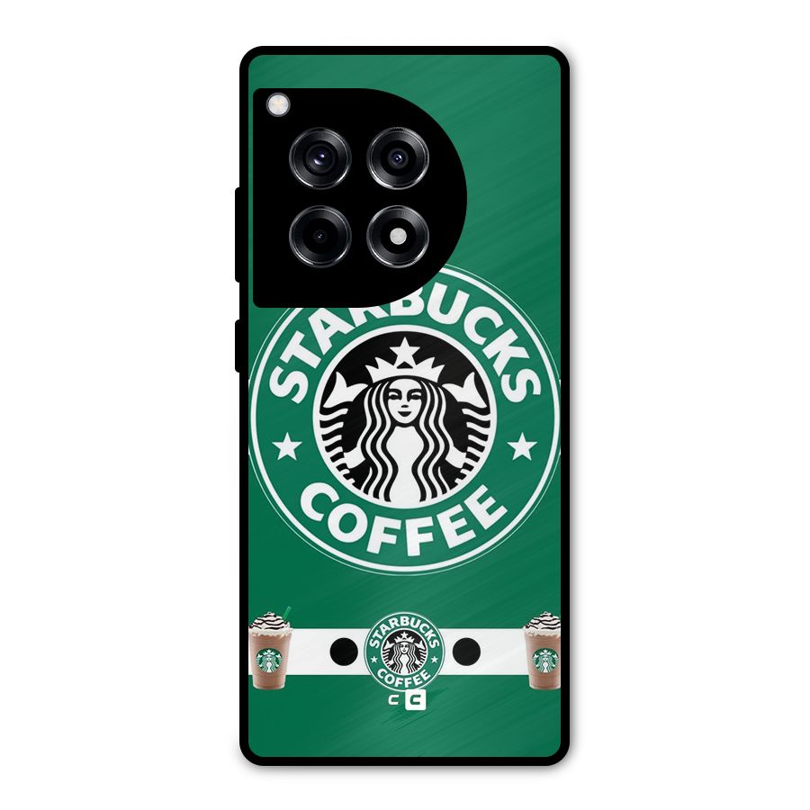 Ribbon StarBucks Metal Back Case for OnePlus 12R