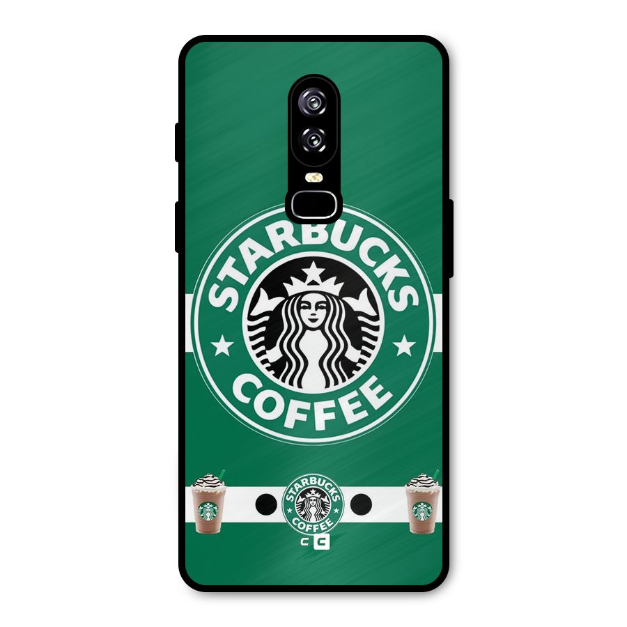 Ribbon StarBucks Metal Back Case for OnePlus 6