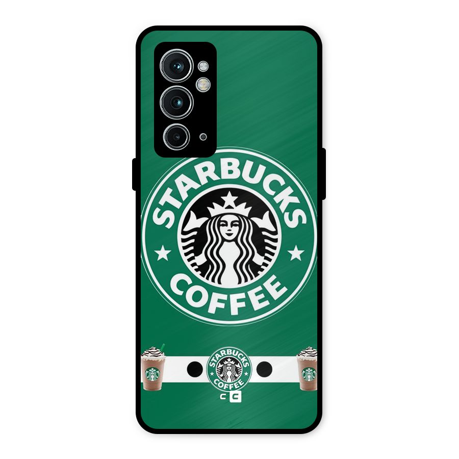 Ribbon StarBucks Metal Back Case for OnePlus 9RT 5G