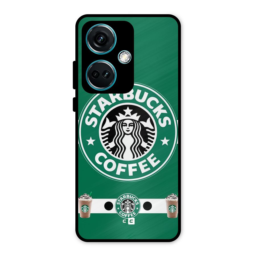 Ribbon StarBucks Metal Back Case for OnePlus Nord CE 3 5G