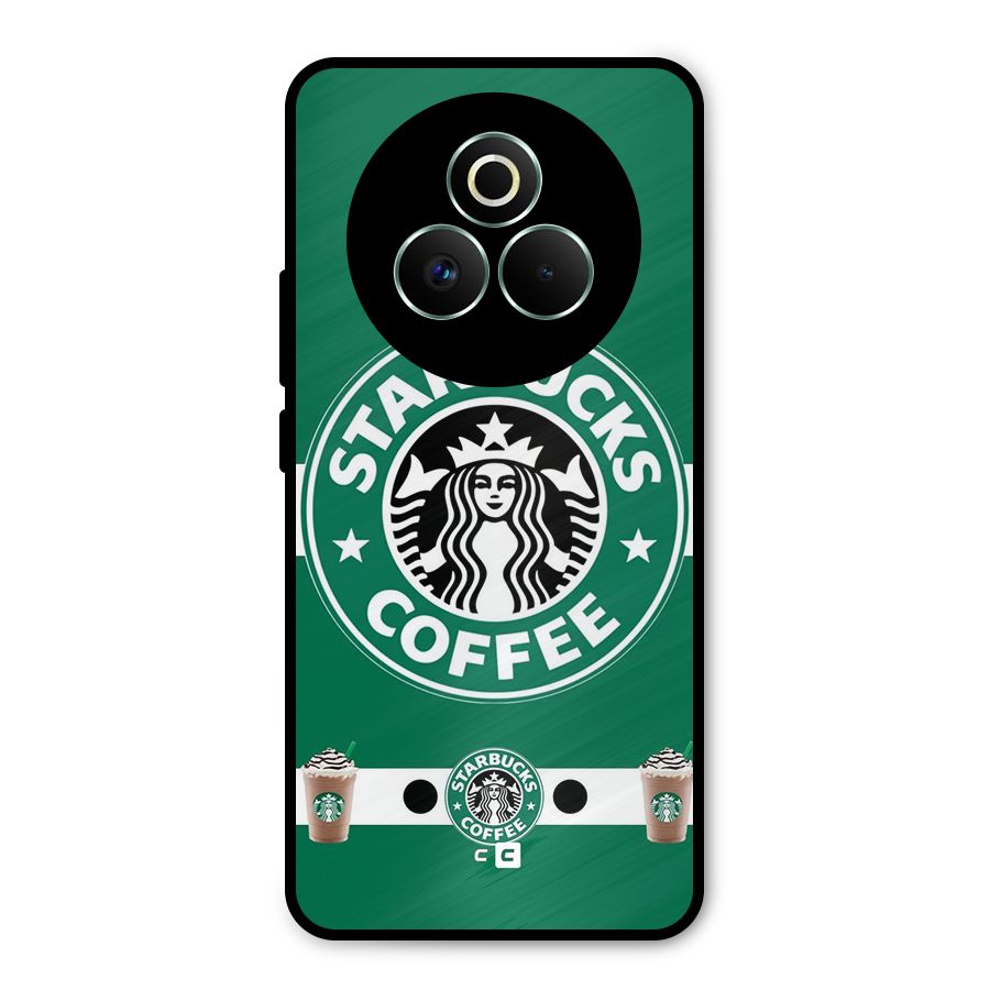 Ribbon StarBucks Metal Back Case for Realme P3 Pro