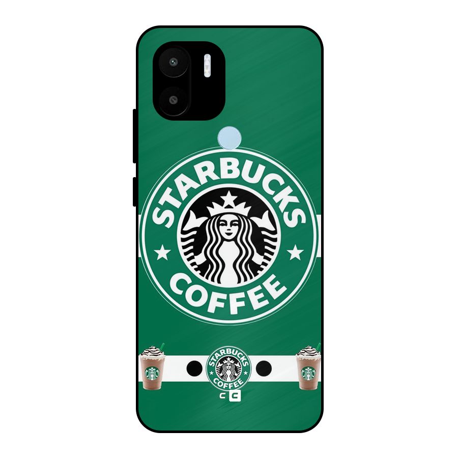 Ribbon StarBucks Metal Back Case for Redmi A1+