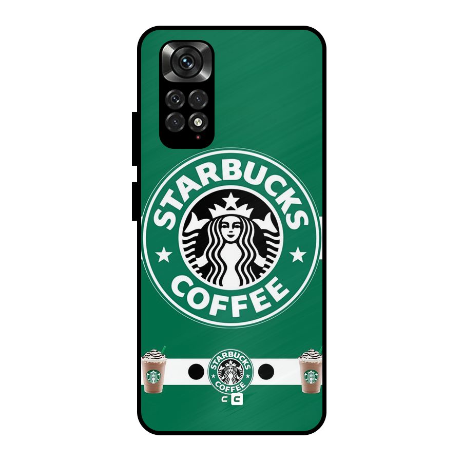 Ribbon StarBucks Metal Back Case for Redmi Note 11 Pro