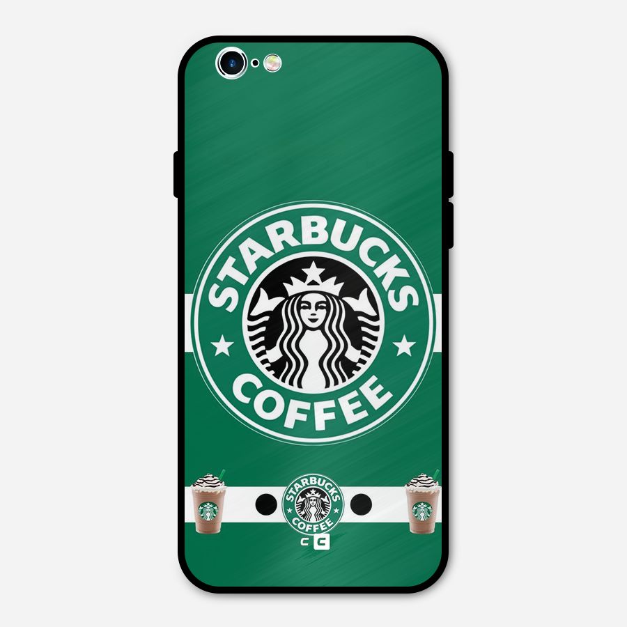 Ribbon StarBucks Metal Back Case for iPhone 6 6s