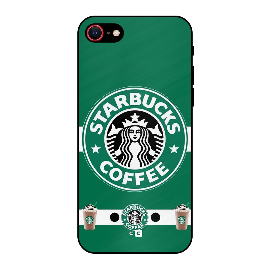 Ribbon StarBucks Metal Back Case for iPhone 7