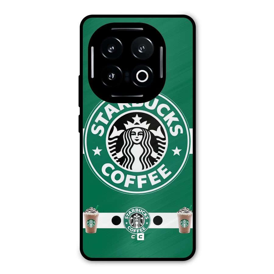 Ribbon StarBucks Metal Back Case for iQOO 13