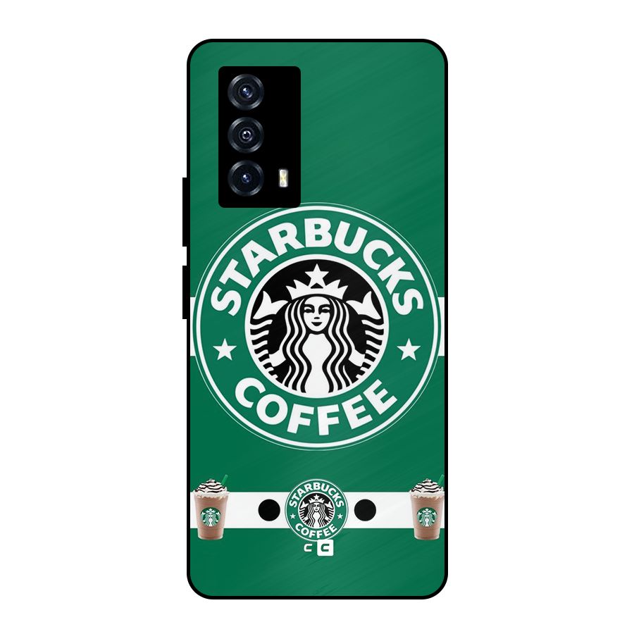 Ribbon StarBucks Metal Back Case for iQOO Z5