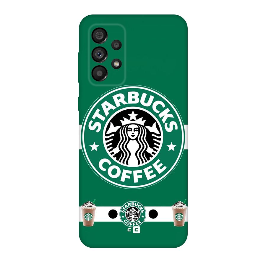 Ribbon StarBucks Original Polycarbonate Back Case for Galaxy A73 5G
