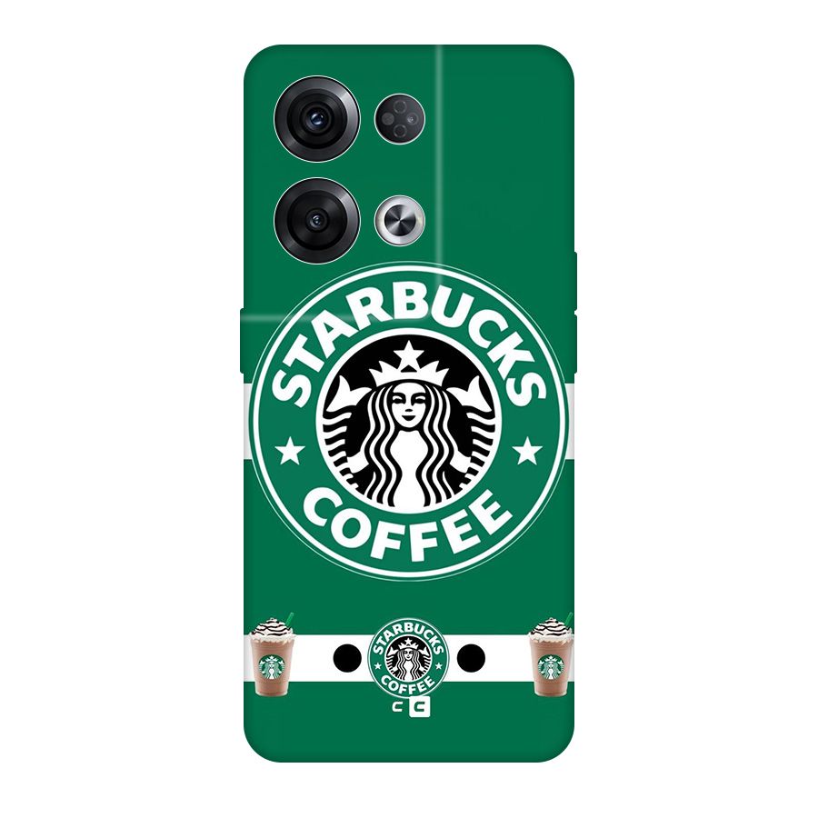 Ribbon StarBucks Original Polycarbonate Back Case for Oppo Reno8 Pro 5G