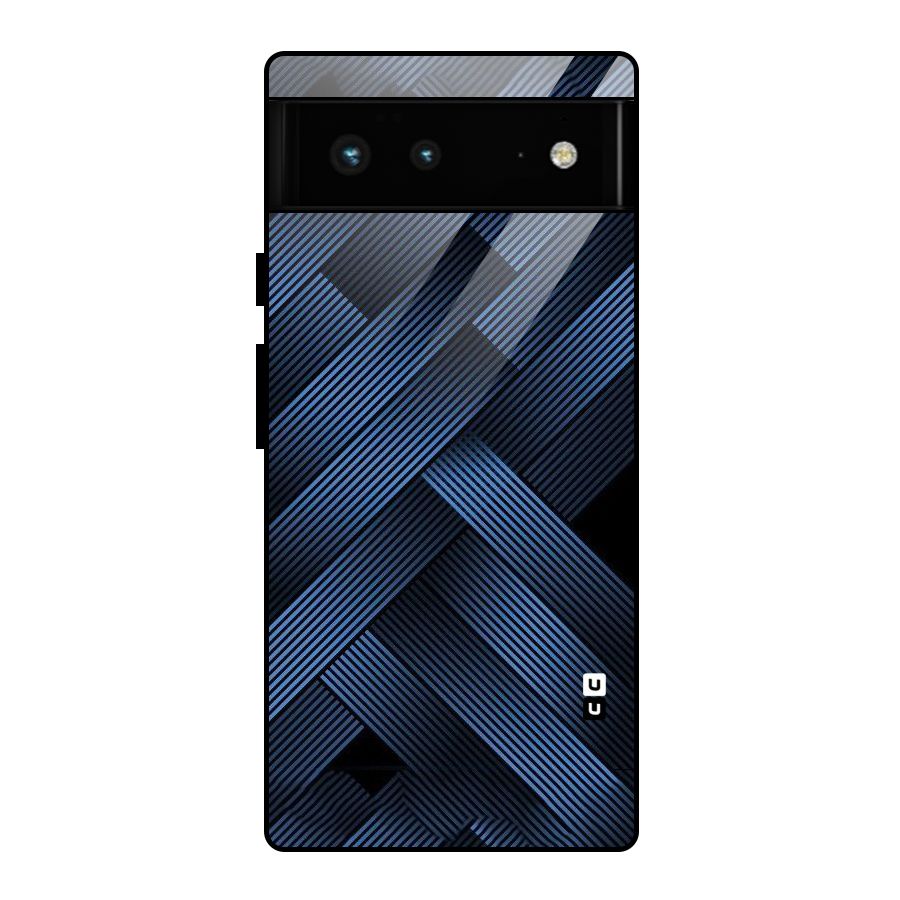 Ribbon Stripes Glass Back Case for Google Pixel 6