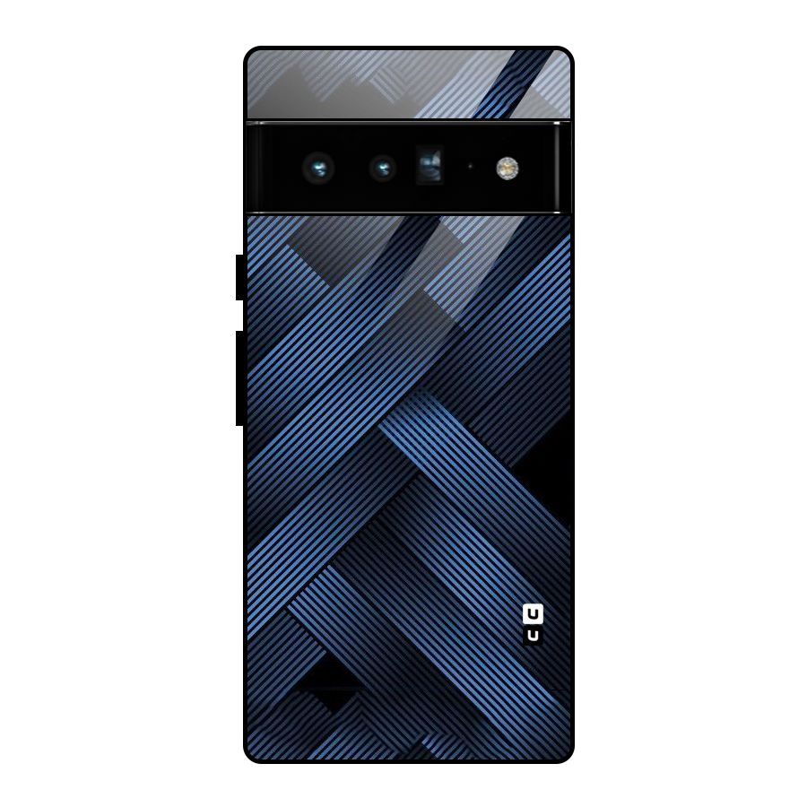 Ribbon Stripes Glass Back Case for Google Pixel 6 Pro