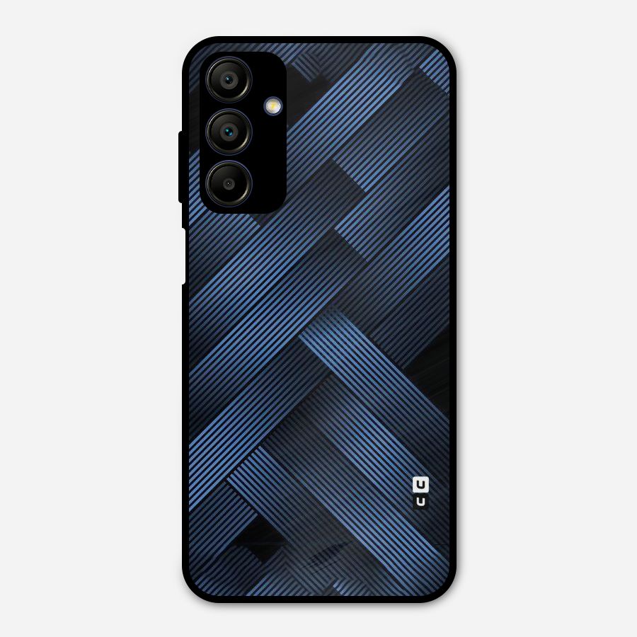 Ribbon Stripes Metal Back Case for Galaxy A15 5G