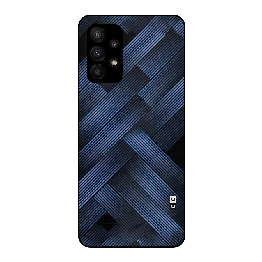 Ribbon Stripes Metal Back Case for Galaxy A23