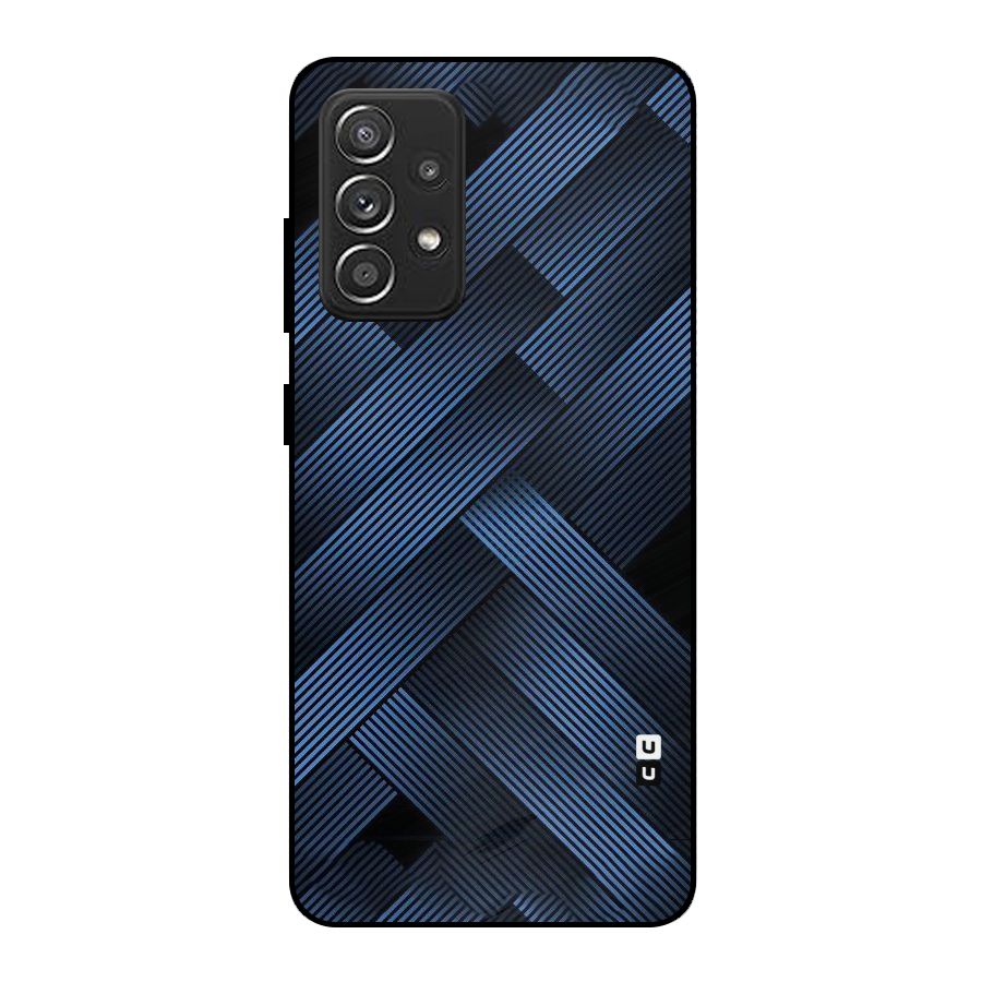 Ribbon Stripes Metal Back Case for Galaxy A52s 5G