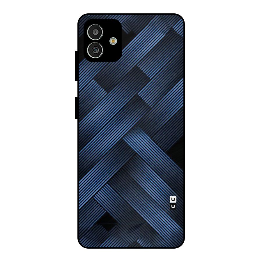 Ribbon Stripes Metal Back Case for Galaxy M13 5G