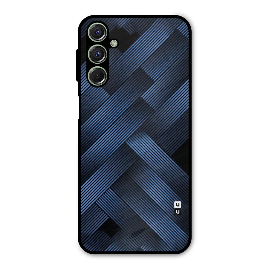 Ribbon Stripes Metal Back Case for Galaxy M34