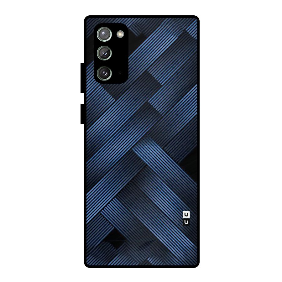 Ribbon Stripes Metal Back Case for Galaxy Note 20