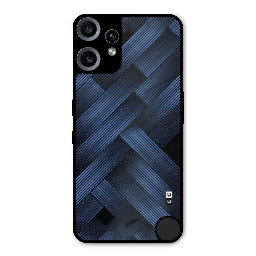 Ribbon Stripes Metal Back Case for Nothing CMF Phone 2 Pro