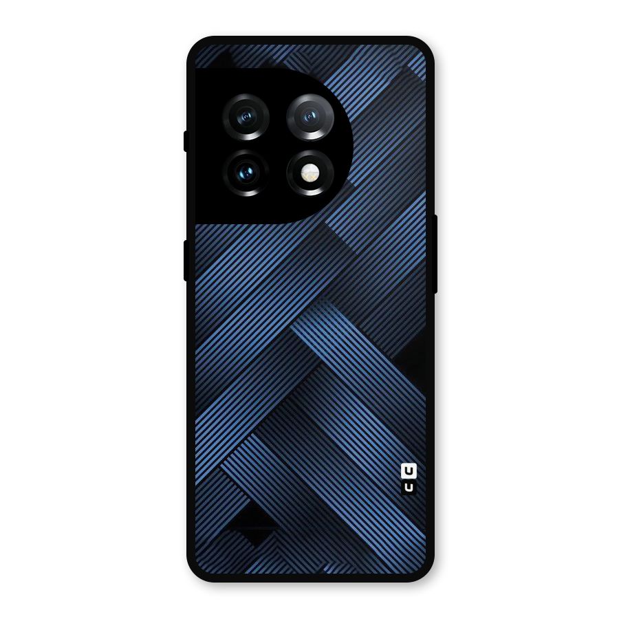 Ribbon Stripes Metal Back Case for OnePlus 11