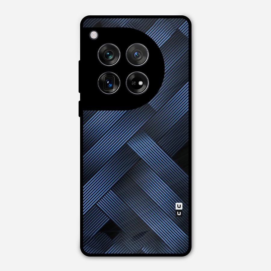 Ribbon Stripes Metal Back Case for OnePlus 12