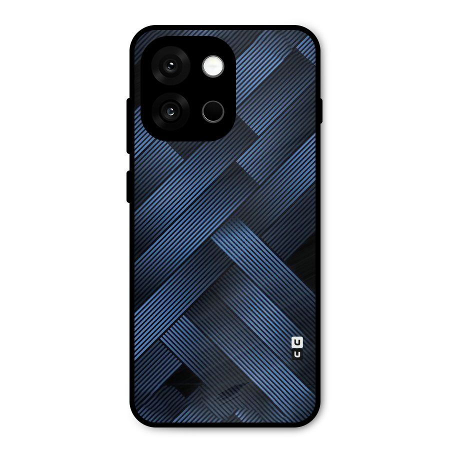 Ribbon Stripes Metal Back Case for OnePlus 13s