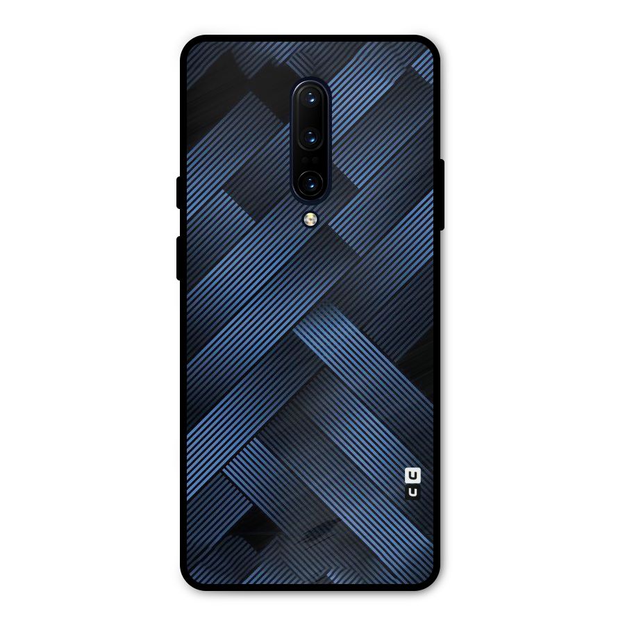Ribbon Stripes Metal Back Case for OnePlus 7 Pro
