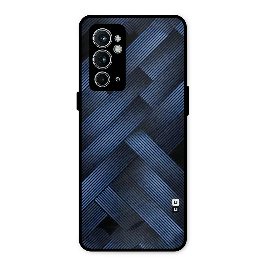 Ribbon Stripes Metal Back Case for OnePlus 9RT 5G