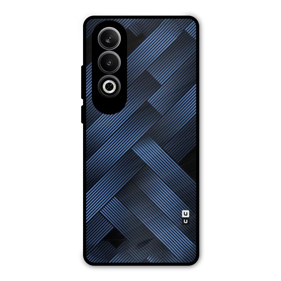 Ribbon Stripes Metal Back Case for OnePlus Nord CE4