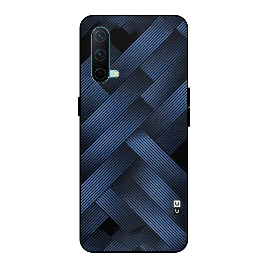 Ribbon Stripes Metal Back Case for OnePlus Nord CE 5G