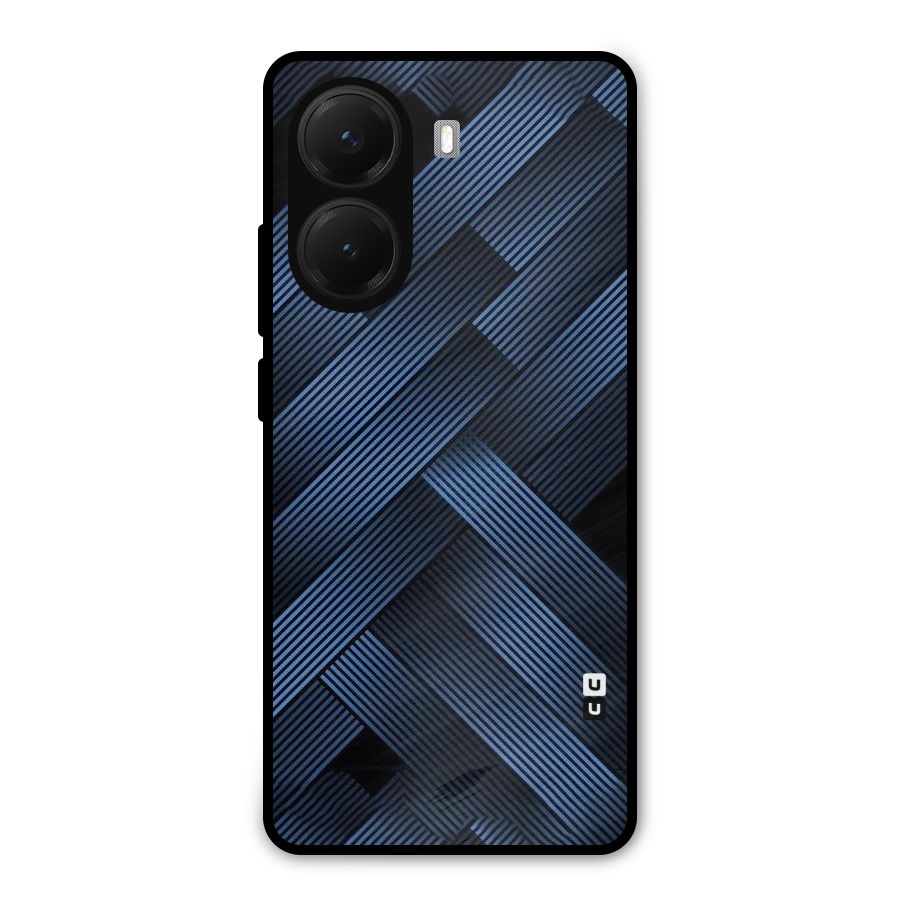 Ribbon Stripes Metal Back Case for Poco X7 Pro