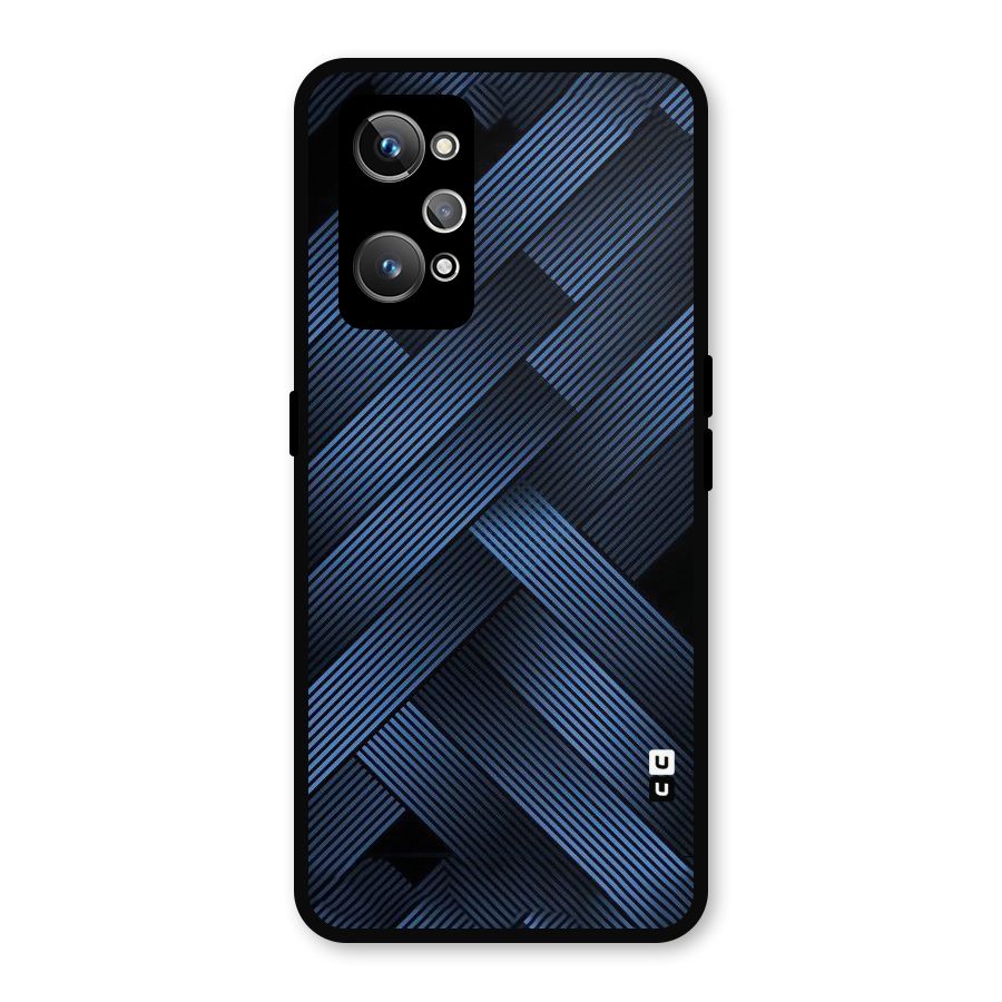 Ribbon Stripes Metal Back Case for Realme GT Neo2