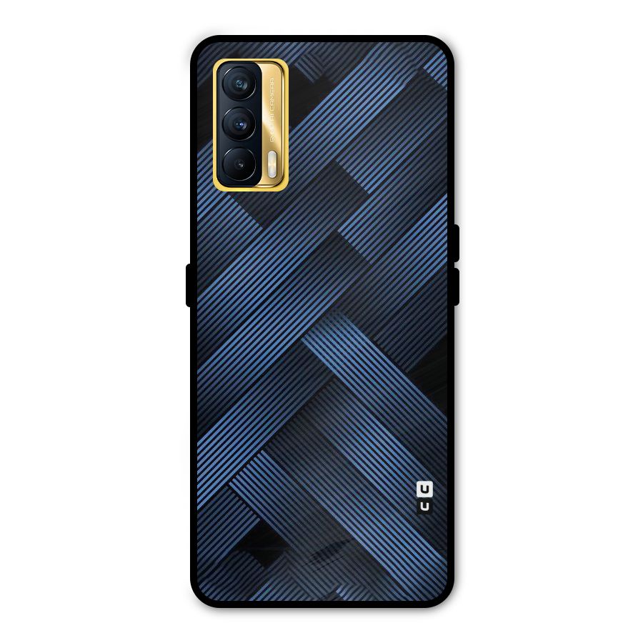 Ribbon Stripes Metal Back Case for Realme X7